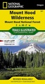 Wandelkaart 321 Mount Hood Wilderness - Mount Hood National Forest ng r/v wp /OR | National Geographic