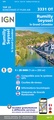 Wandelkaart 3331OT Rumilly - Seyssel | IGN - Institut Géographique National