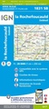 Wandelkaart - Topografische kaart 1831SB Rochefoucauld - Exideuil | IGN - Institut Géographique National