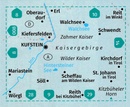 Wandelkaart 09 Kufstein - Walchsee - St. Johann in Tirol | Kompass