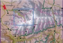 Wandelkaart Valle del Genil - Sierra Nevada | Editorial Penibetica