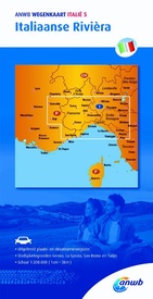Wegenkaart - landkaart 5 Italiaanse Rivièra | ANWB Media