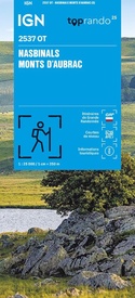 Wandelkaart 2537OT Nasbinals - Monts d'Aubrac | IGN - Institut Géographique National