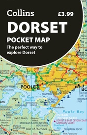 Wegenkaart - landkaart Pocket Map Dorset | Collins
