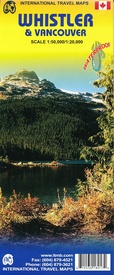 Wandelkaart Whistler & Vancouver, BC | ITMB