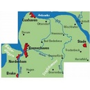Fietskaart ADFC Regionalkarte Cuxhaven Bremerhaven | BVA BikeMedia