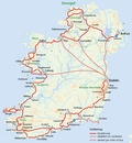 Fietsgids Around Ireland On A Bike | Benjaminse Uitgeverij
