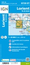Wandelkaart - Topografische kaart 0720ET Lorient - Ile de Groix | IGN - Institut Géographique National