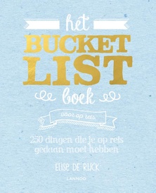 Reisdagboek Het Bucketlist boek voor op reis | Lannoo