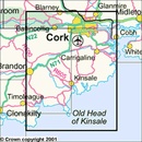 Topografische kaart - Wandelkaart 87 Discovery Cork (Kinsale) | Ordnance Survey Ireland