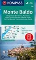 Wandelkaart 129 Monte Baldo | Kompass