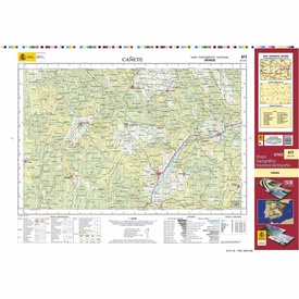 Topografische kaart 611 MT50 Cañete | CNIG - Instituto Geográfico Nacional1