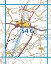 Topografische kaart - Wandelkaart 54G Sas van Gent | Kadaster