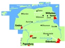 Fietskaart ADFC Regionalkarte Ostfriesland | BVA BikeMedia