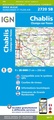 Wandelkaart - Topografische kaart 2720SB Chablis, Champs-sur-Yonne | IGN - Institut Géographique National