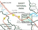 Wandelkaart 11 Banff Up-Close | Gem Trek Maps
