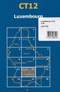 Topografische kaart - Wandelkaart 12 CT LUX Luxembourg | Topografische dienst Luxemburg
