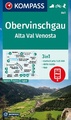 Wandelkaart 041 Obervinschgau - Alta Val Venosta | Kompass