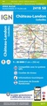 Wandelkaart - Topografische kaart 2418SB Château-Landon, Corbeilles | IGN - Institut Géographique National