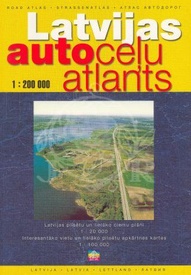 Wegenatlas Letland - Latvijas autocelu atlants | Jana Seta