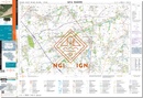 Topografische kaart - Wandelkaart 40/7-8 Topo25 Eghezée | NGI - Nationaal Geografisch Instituut