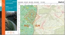 Topografische kaart - Wandelkaart 50A/5-6 Topo25 Losheimergraben | NGI - Nationaal Geografisch Instituut