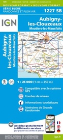 Wandelkaart - Topografische kaart 1227SB Aubigny-les-Clouzeaux | IGN - Institut Géographique National
