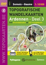 DVD Ardennen 3 Semois-Gaume 1:10.000  | Lannoo