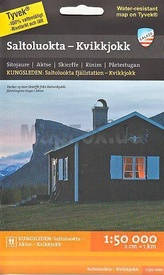 Wandelkaart 3 Fjällkartor 1:50.000 SE Kungsleden - Saltoluokta–Kvikkjokk | Calazo