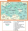 Wandelkaart - Topografische kaart 135 Explorer Ashdown Forest (greenw) | Ordnance Survey