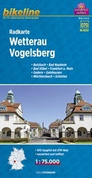Fietskaart HES07 Bikeline Radkarte Wetterau Vogelsberg | Esterbauer