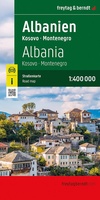 Albanië - Kosovo - Montenegro | 1:400.000