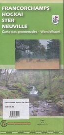 Wandelkaart 192 Francorchamps, Hockai, Ster, Neuville | NGI - Nationaal Geografisch Instituut