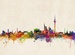 Stadskaart Berlin City Skyline – Berlijn, 84 x 59 cm | Maps International