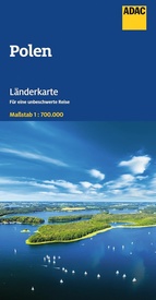 Wegenkaart - landkaart Polen | ADAC