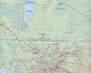 Wegenkaart - landkaart Kazachstan & Usbekistan | ITMB