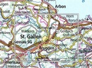 Wandelkaart 25023 St. Gallen | Swisstopo