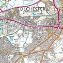Wandelkaart - Topografische kaart 184 OS Explorer Map Colchester, Harwich, Clacton-on-Sea | Ordnance Survey