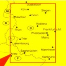Wegenkaart - landkaart D10 Rheinland-Pfalz Saarland | Marco Polo
