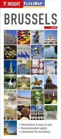 Stadsplattegrond - Wegenkaart - landkaart Fleximap Brussels - Brussel | Insight Guides
