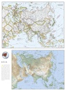 Wegenkaart - landkaart Asia - Azië | National Geographic