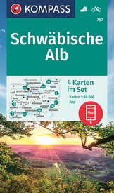 Wandelkaart 767 Schwäbische Alb | Kompass
