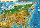 Kinderwereldkaart 92ML Dieren van de wereld, 140 x 100 cm | Dino's Maps Kinderwereldkaart 92 Dieren van de wereld, 140 x 100 cm | Dino's Maps