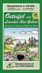 Wandelkaart 32 Osteifel mit Laacher Seegebiet - Eifel | Eifelverein