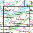 Topografische kaart - Wandelkaart 64 Discovery Clare, Kerry, Limerick | Ordnance Survey Ireland