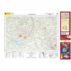 Topografische kaart 601 MT50 Navalcán | CNIG - Instituto Geográfico Nacional1
