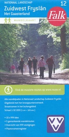 Wandelkaart 12 Zuidwest Friesland met Gaasterland | Falk