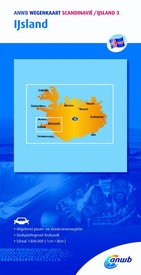 Wegenkaart - landkaart Scandinavië/IJsland 3. IJsland | ANWB Media