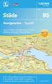Wandelkaart - Topografische kaart 95 Sverigeserien Stöde | Norstedts