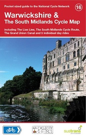 Fietskaart 16 Cycle Map Warwickshire & The South Midlands | Sustrans